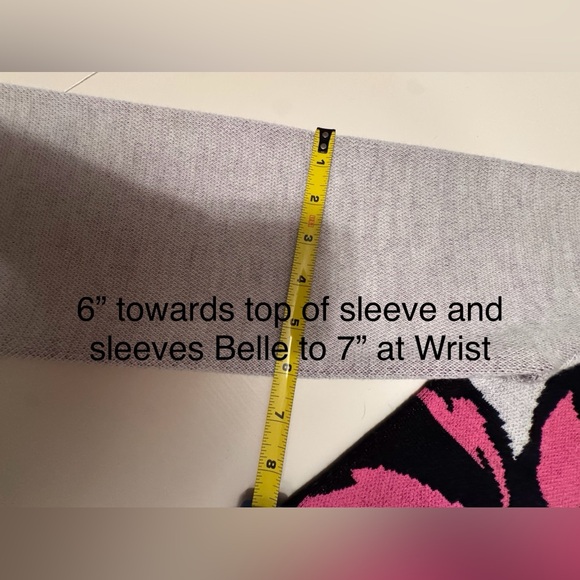 Ann Taylor Women’s Small Grey Floral Print Sweater - Picture 16 of 16